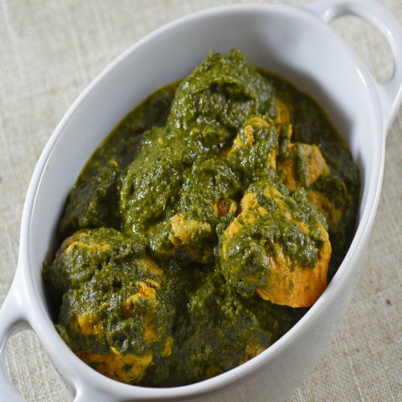 Best Desi food in carlton - Chicken Palak Curry